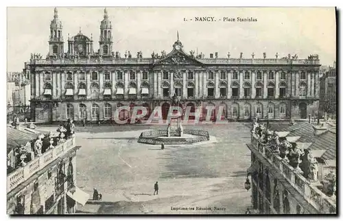 Cartes postales Nancy Place Stanislas