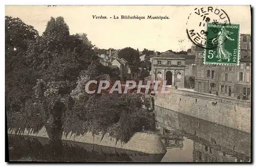 Cartes postales Verdun La Bibliotheque Municipale