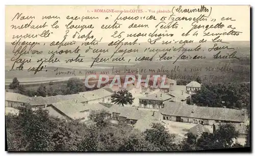 Cartes postales Romage sous les Cotes Vue Generale