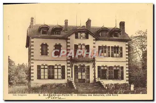 Cartes postales St Amand en Puisaye Chateau des Gaborets cote Nord