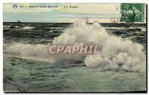 Cartes postales Malo Les Bains La Vague