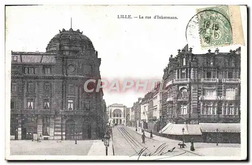 Cartes postales Lille La rue d'Inkermann