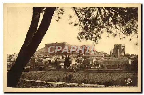 Cartes postales Villeneuve Les Avignon Vue d&#39ensemble et le fort Saint Andre