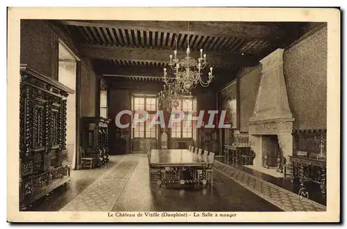 Cartes postales Le Chateau de Vizille La Salle a manger