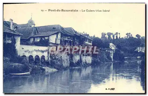 Ansichtskarte AK Pont De Beauvoision Le Guiers