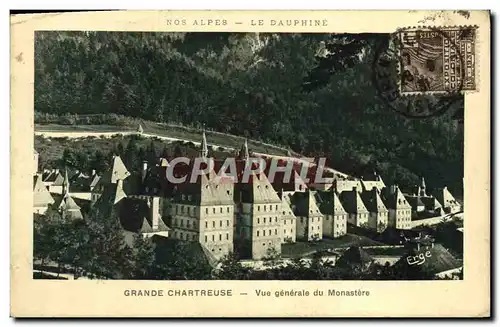 Ansichtskarte AK Nos Alpes Le Dauphine Grande Chartreuse Vue Generale du Monastere