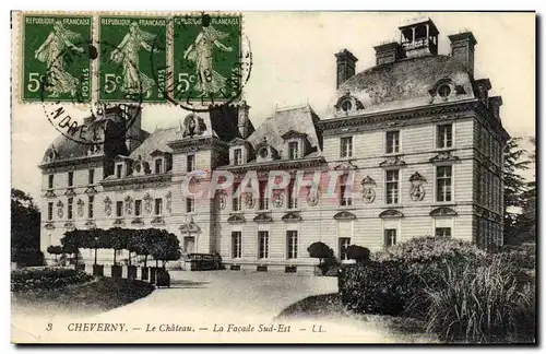 Ansichtskarte AK Cheverny Le Chateau La Facade sud