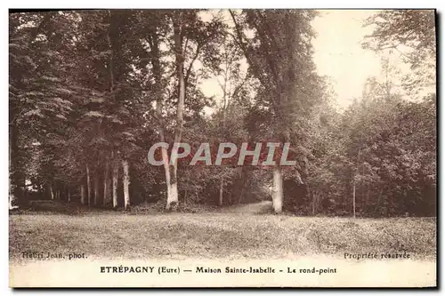 Ansichtskarte AK Etrepagny Maison Sainte Isabelle Le rond point