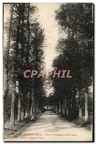 Cartes postales Bourg Route de Rugles au Pont Passy