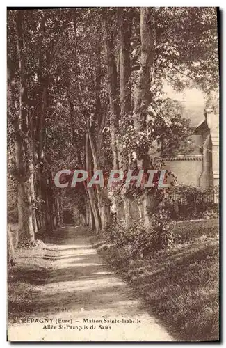 Cartes postales Etrepagny Maison Sainte Isabelle Allee St Francois de Sales