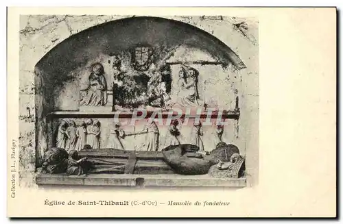 Ansichtskarte AK St Thibault Eglise Mausolee du fondateur