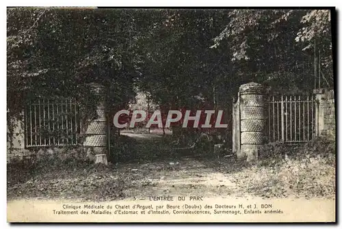 Cartes postales L&#39Entree Du Parc Clinique Medicale du Chalet d&#39Arguel par Beure