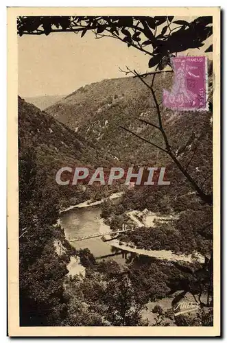 Cartes postales St Martin La Meanne Vue sur Le Pont d'Eylac