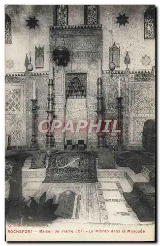 Cartes postales Rochefort Maison de Plerre Le Mihrab dans La Mosquee