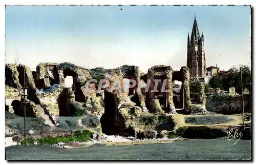 Cartes postales moderne Saibtes Detail des Arenes et St Eutrope