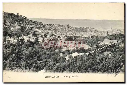 Cartes postales Honfleur Vue Generale