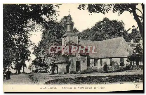 Cartes postales Honfleur Chapelle de Notre Dame de Grace