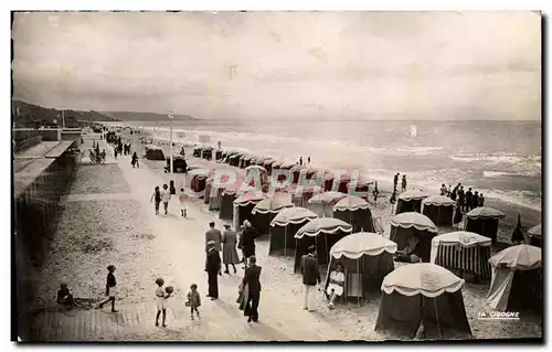 Cartes postales moderne Deauville La Plage Fleurie Les Parasols