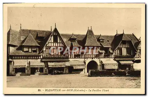 Cartes postales Blonville Sur Mer Vue Generale Le pavillon fleuri