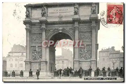 Cartes postales Marseille Porte D&#39Aix