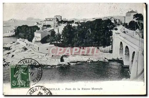 Cartes postales Marseille Pont De La Fausse Monnaie