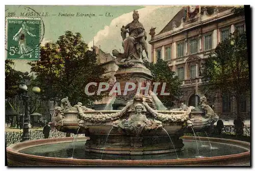 Cartes postales Marseille Fontaine Estrangin