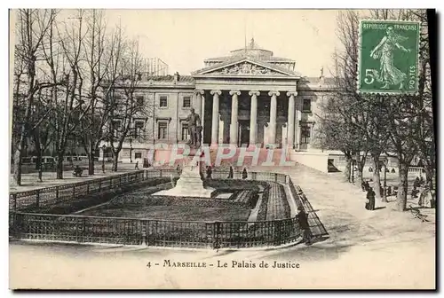 Cartes postales Marseille Le Palais De Justice