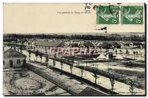 Cartes postales Vue Generale Du Camp De MaillyMilitaria