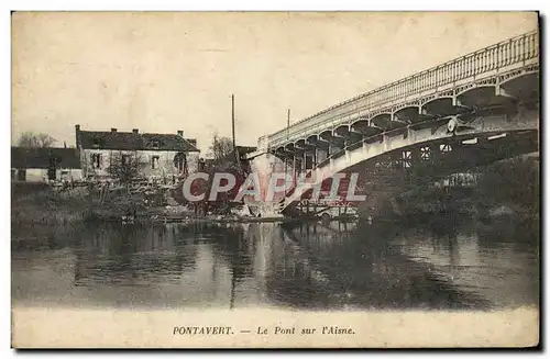 Cartes postales Pontavert Le Pont Sur L&#39Aisne