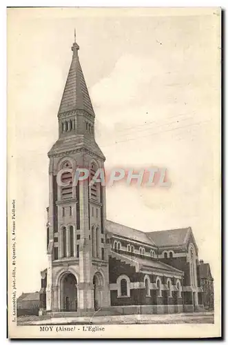 Cartes postales Moy L&#39Eglise