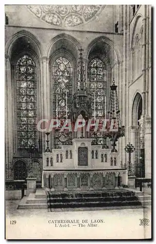 Cartes postales Cathedrale De Laon L&#39Autel