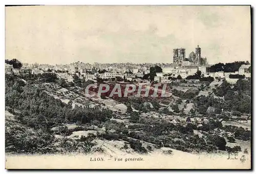 Cartes postales Laon Vue Generale