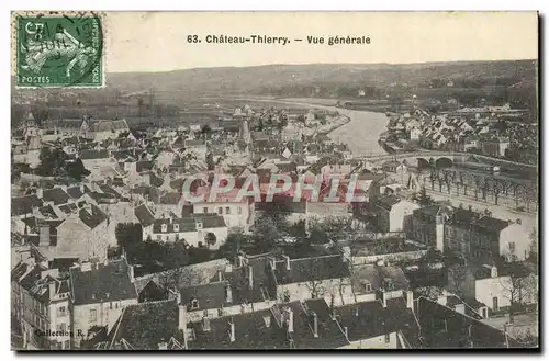 Cartes postales Chateau Thierry Vue Generale