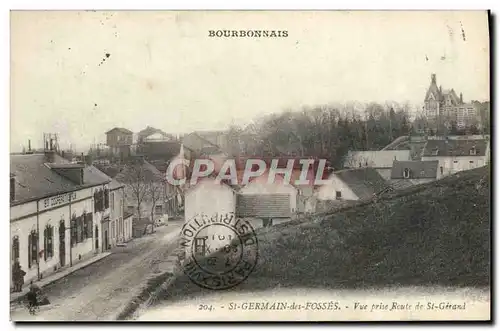 Cartes postales Bourbonnais St Germain Des Fosses Vue Prise Route De St Gerand