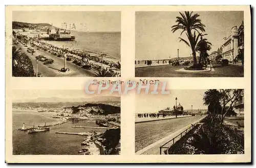 Cartes postales Souvenir De Nice