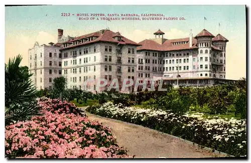 Cartes postales Hotel Potter Santa Barbara California