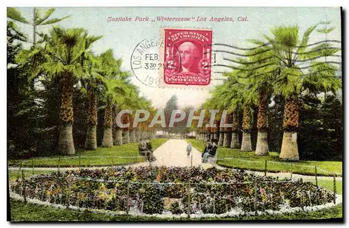 Cartes postales Eastlake Park Winterseene Los Angeles Cal