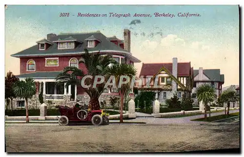 Cartes postales Residences On Telegraph Avenue Berkeley California