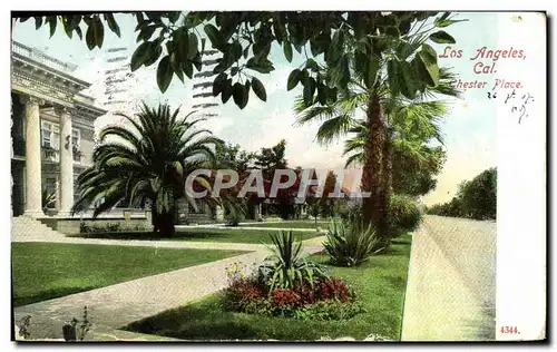 Cartes postales Los Angeles Cal Chester Place