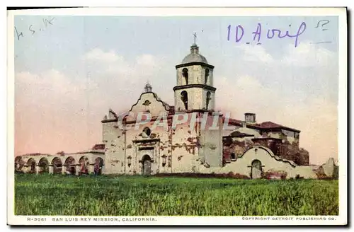 Cartes postales San Luis Rey Mission Califdrnia