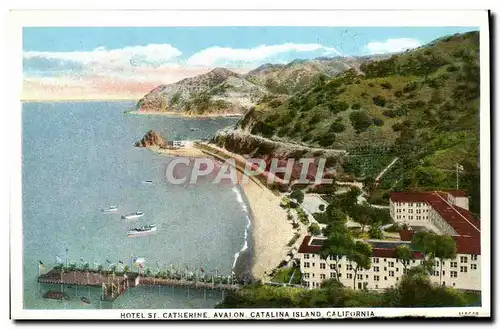 Cartes postales Hotel St Catherine Avalon Catalina Island California