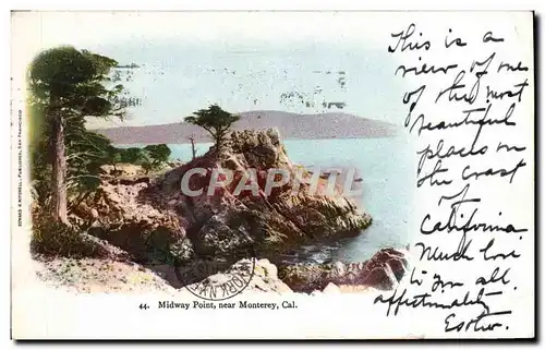 Cartes postales Midway Point Near Monterey Cal