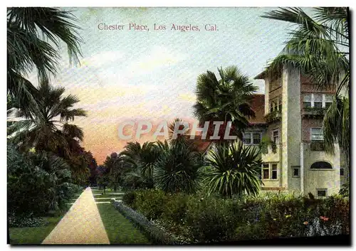 Cartes postales Chester Place Los Angeles California