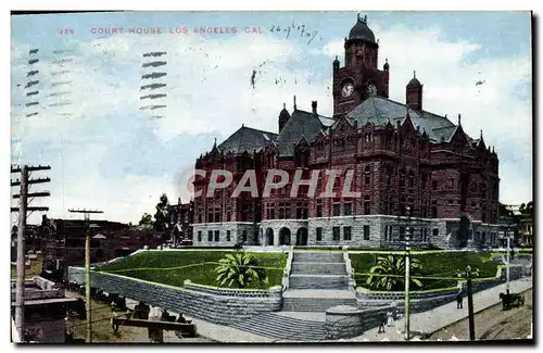 Cartes postales Court House Los Angeles California
