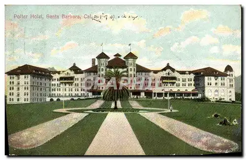 Cartes postales Potter Hotel Santa Barbara Cal