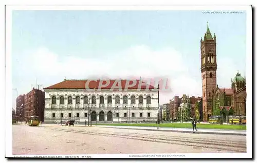 Cartes postales Cobley Souare Boston Mass