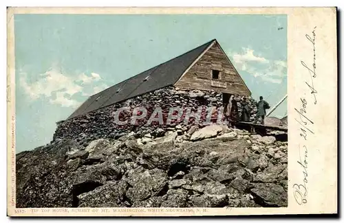 Cartes postales Top House Summit Of Mit Washington White Mountains