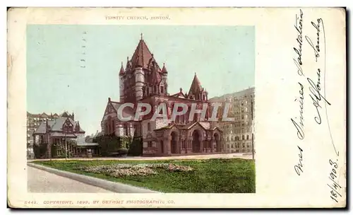 Cartes postales Trinity Church Boston