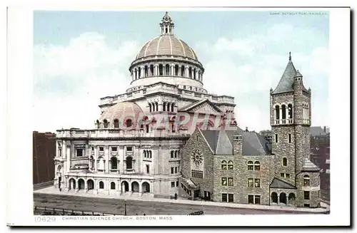 Cartes postales Christian Science Church Boston Mass