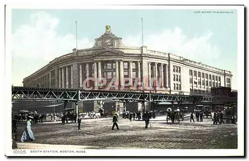 Cartes postales South Station Boston Mass